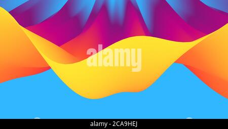 Abstract leaf texture. Floral background. Vector illustration with dynamic effect. Stock Vector