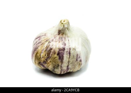 Garlic isolated on white background Stock Photo