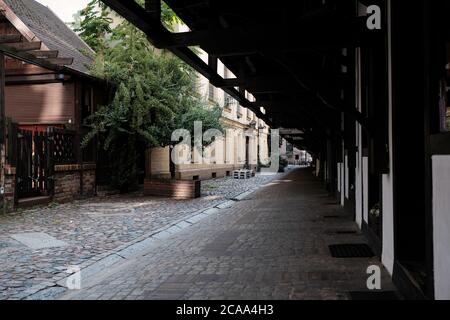 Wroclaw, Poland - 20 July 2020: Old butchery in Wroclaw (Stare Jatki Wroclaw) Stock Photo