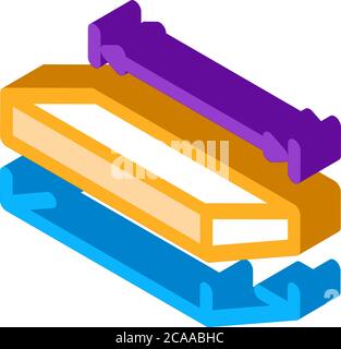 house foundation marking icon vector outline illustration Stock Vector ...