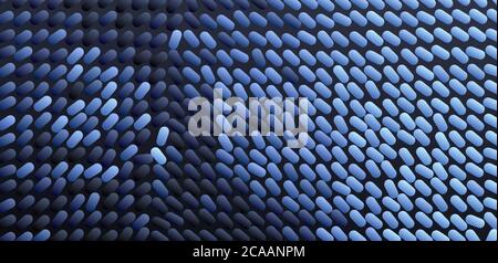 Abstract background with color ovals. Vector illustration. Stock Vector