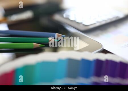 Detailed picture of mess Stock Photo
