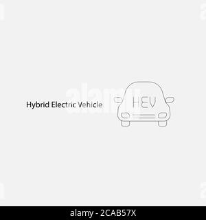 Battery Electric Vehicle Icon.(BEV,EV).Electric car.Charger station ...
