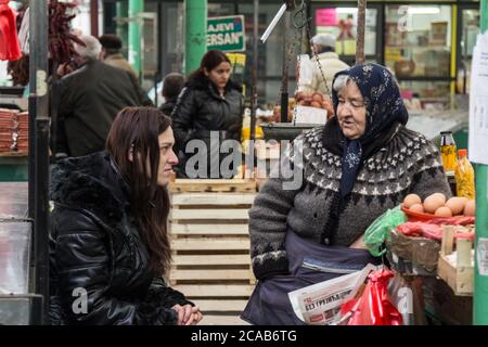 Women shopping for cheap clothes in central Belgrade Serbia Europe Stock  Photo - Alamy