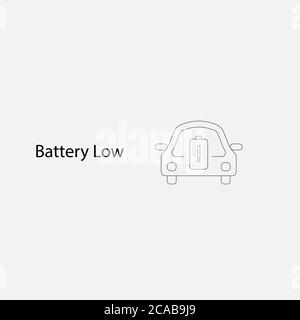 Battery Electric Vehicle Icon.(BEV,EV).Electric car.Charger station ...