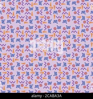 abstract geometric seamless vector pattern Stock Vector