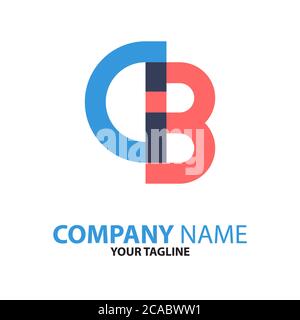 DB initial logo concept can be used for companies and businesses Stock Vector