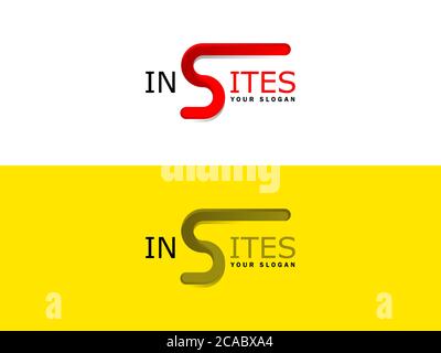 S logo latter can be used for companies and businesses Stock Vector