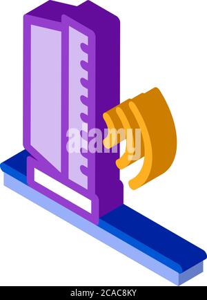 radio sound isometric icon vector illustration Stock Vector