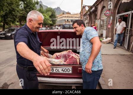 Alaverdi / Armenia - July 20, 2019: Stock Photo