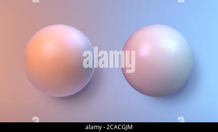 Set of 3d Spheres Stock Vector