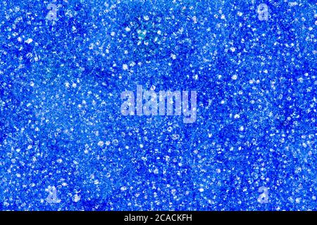image background slice texture foam rubber blue Stock Photo