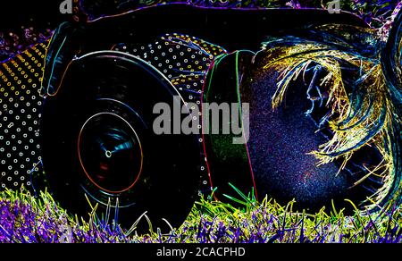 abstract grunge background with grunge effect Stock Photo