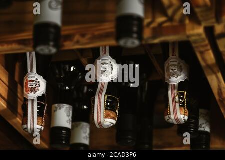Wine and MCC Stock Photo