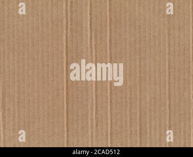 corrugated cardboard scanned in high resolution Stock Photo
