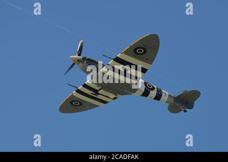 RAF BBMF Spitfire Mk Vb 3910 Stock Photo