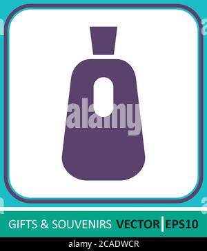 Perfume, perfumery. Vector Icon. Simple vector illustration for graphic and web design. Stock Vector