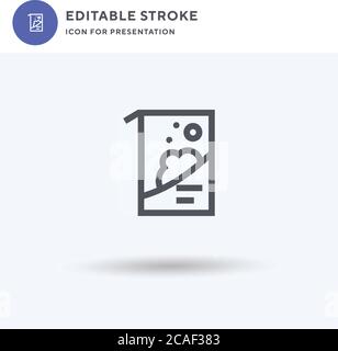Washing Powder icon vector, filled flat sign, solid pictogram isolated on white, logo illustration. Washing Powder icon for presentation. Stock Vector