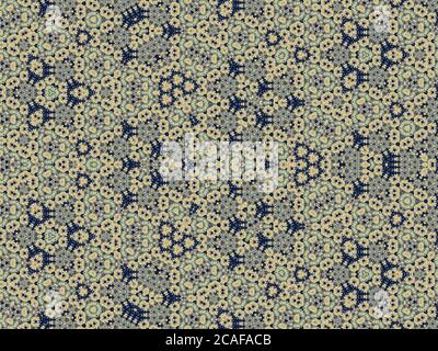 Abstract kaleidoscope patterned background Stock Photo