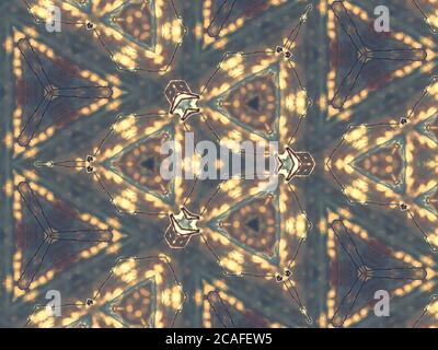 Modern geometric seamless pattern background Stock Photo