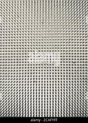 Texture,of white plastic with pimples close up, abstract background Stock Photo