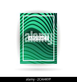 Simple and modern Cover background designs can be used for companies and other businesses. Eps 10 and file size is less than 5MB. beautiful green colo Stock Vector