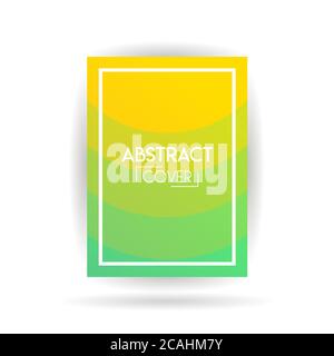 Minimal covers design. Colorful halftone gradients. Future geometric patterns. Eps10 vector Stock Vector