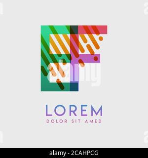 EF logo with the theme of galaxy speed and style that is suitable for creative and business industries. FE Letter Logo design for all webpage media an Stock Vector