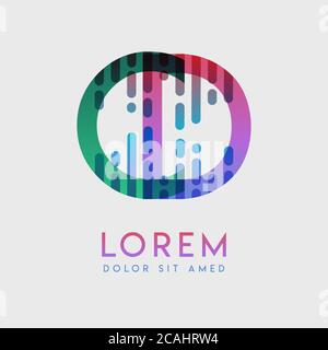 CD logo with the theme of galaxy speed and style that is suitable for creative and business industries. DC Letter Logo design for all webpage media an Stock Vector