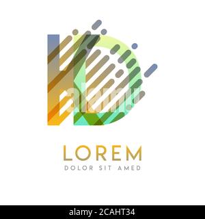 KD logo with the theme of galaxy speed and style that is suitable for creative and business industries. DK Letter Logo design for all webpage media an Stock Vector