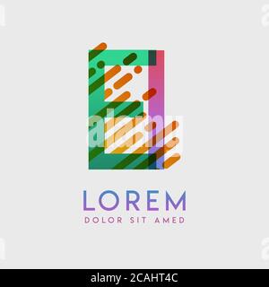 EI logo with the theme of galaxy speed and style that is suitable for creative and business industries. IE Letter Logo design for all webpage media an Stock Vector