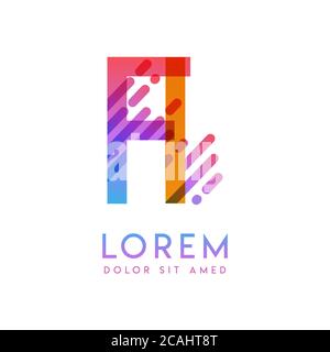 FI logo with the theme of galaxy speed and style that is suitable for creative and business industries. IF Letter Logo design for all webpage media an Stock Vector