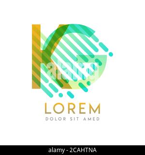 KG logo with the theme of galaxy speed and style that is suitable for creative and business industries. GK Letter Logo design for all webpage media an Stock Vector