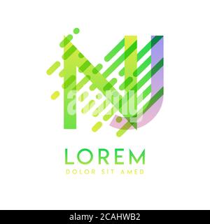 NJ logo with the theme of galaxy speed and style that is suitable for creative and business industries. JN Letter Logo design for all webpage media an Stock Vector