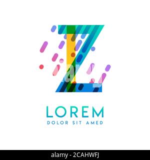 IZ logo with the theme of galaxy speed and style that is suitable for creative and business industries. ZI Letter Logo design for all webpage media an Stock Vector