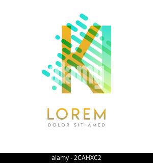 KI logo with the theme of galaxy speed and style that is suitable for creative and business industries. IK Letter Logo design for all webpage media an Stock Vector