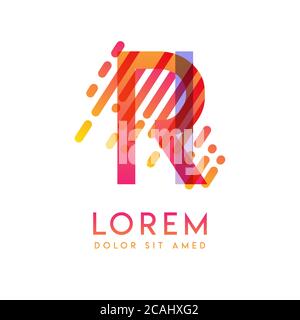 RI logo with the theme of galaxy speed and style that is suitable for creative and business industries. IR Letter Logo design for all webpage media an Stock Vector