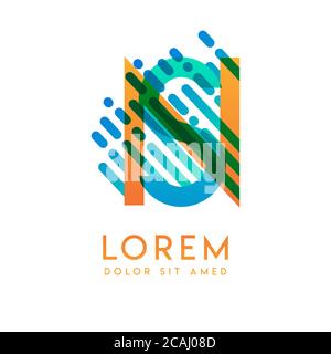 SN logo with the theme of galaxy speed and style that is suitable for creative and business industries. NS Letter Logo design for all webpage media an Stock Vector