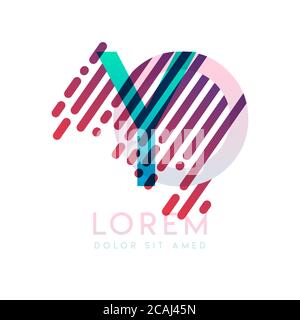 YO logo with the theme of galaxy speed and style that is suitable for creative and business industries. OY Letter Logo design for all webpage media an Stock Vector