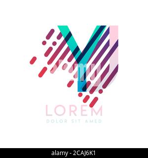 YJ logo with the theme of galaxy speed and style that is suitable for creative and business industries. JY Letter Logo design for all webpage media an Stock Vector