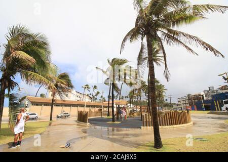 Salvador, Brazil. 07th Aug, 2020. Combatentes. Credit: Mauro Akiin Nassor/FotoArena/Alamy Live News Stock Photo