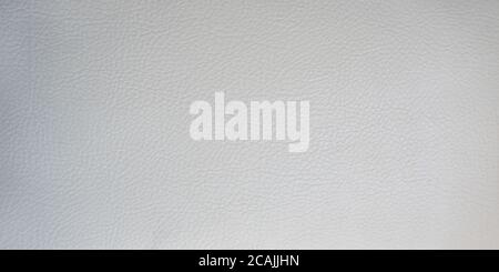 Light gray leather smooth surface. Backgrounds and textures. Stock Photo