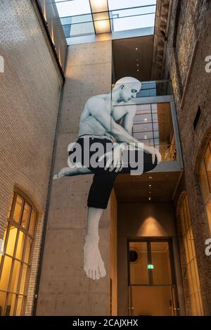 Dublin, Ireland - December 30, 2019: Facade of a Louis Vuitton