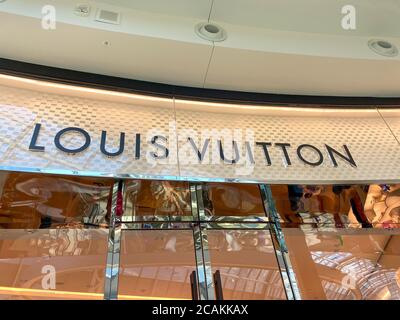 Louis Vuitton boutique in mall of 101 tower Taipei Taiwan Stock Photo - Alamy