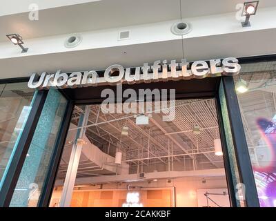 Orlando,FL/USA- 7/4/20: The exterior sign of the Urban Outfitters