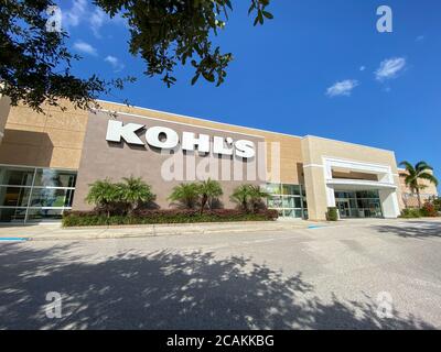 Orlando,FL/USA- 8/1/20: The exterior of a Kohl's department store in Orlando, Florida. Stock Photo