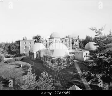 Observatory, Harvard College, Cambridge, Massachusetts, USA, Detroit Publishing Company, 1900 Stock Photo