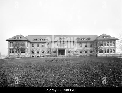 Homeopathic Hospital, University of Michigan, Detroit Publishing Company, 1905 Stock Photo