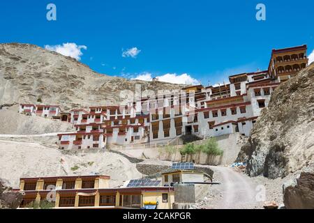 Ladakh, India - Rizong Monastery (Rizong Gompa) in Skurbuchan, Ladakh, Jammu and Kashmir, India. Stock Photo