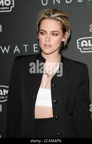 LOS ANGELES - JAN 7:  Kristen Stewart at the 'Underwater' Fan Screening at the Alamo Drafthouse Cinema on January 7, 2020 in Los Angeles, CA Stock Photo